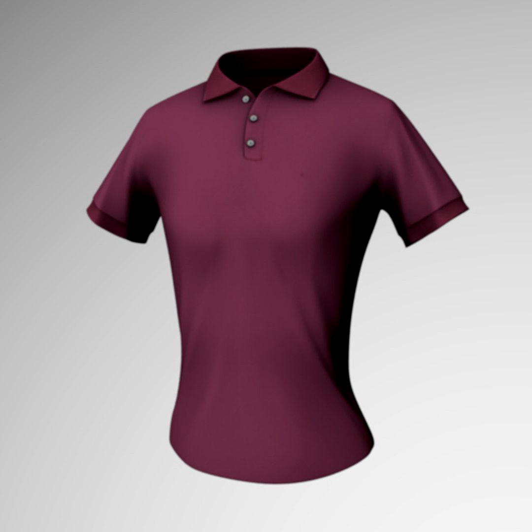 Female tight polo