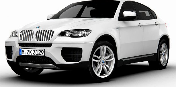 BMW X6 M50d 2013 3D Model