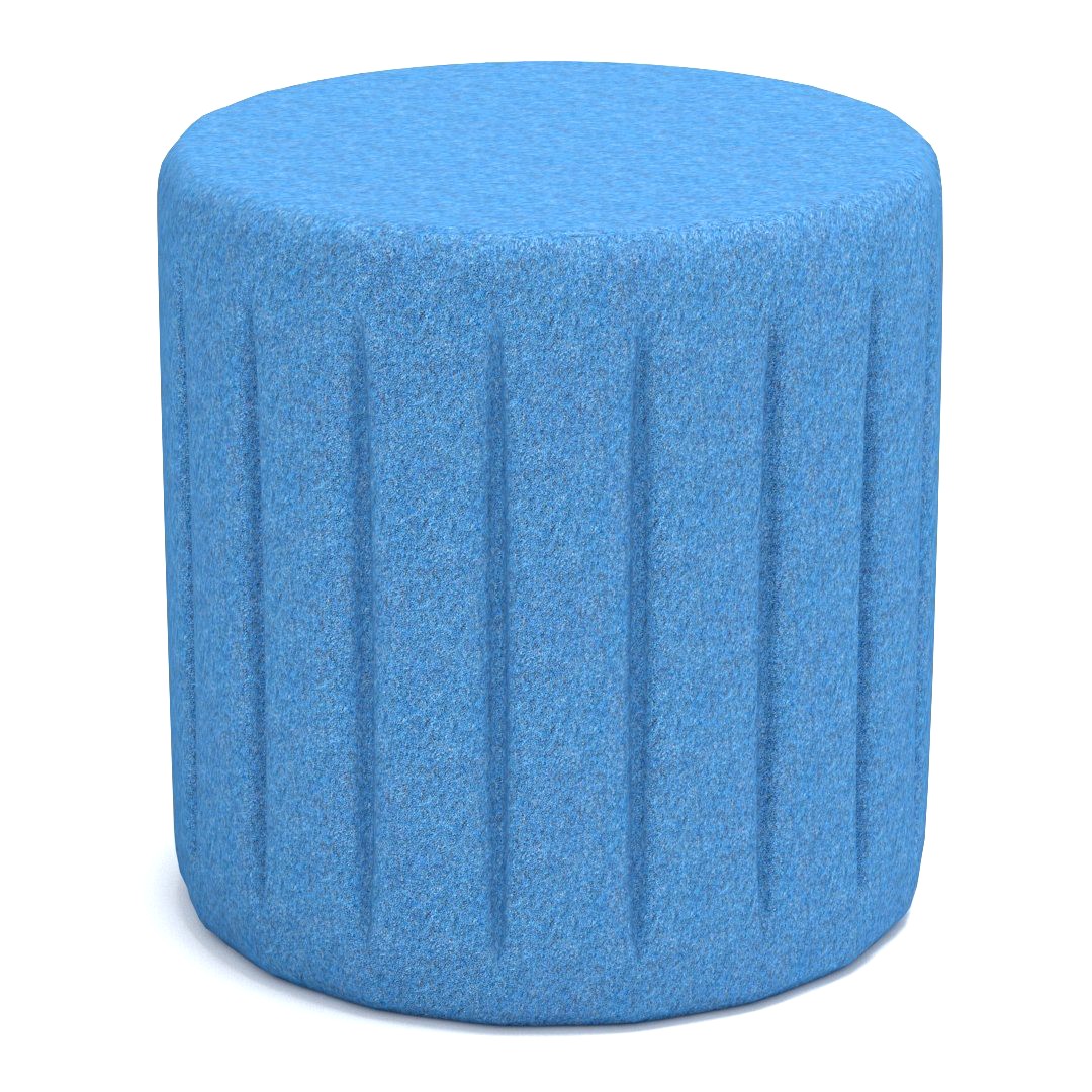 Taboret blue - puff - pouf