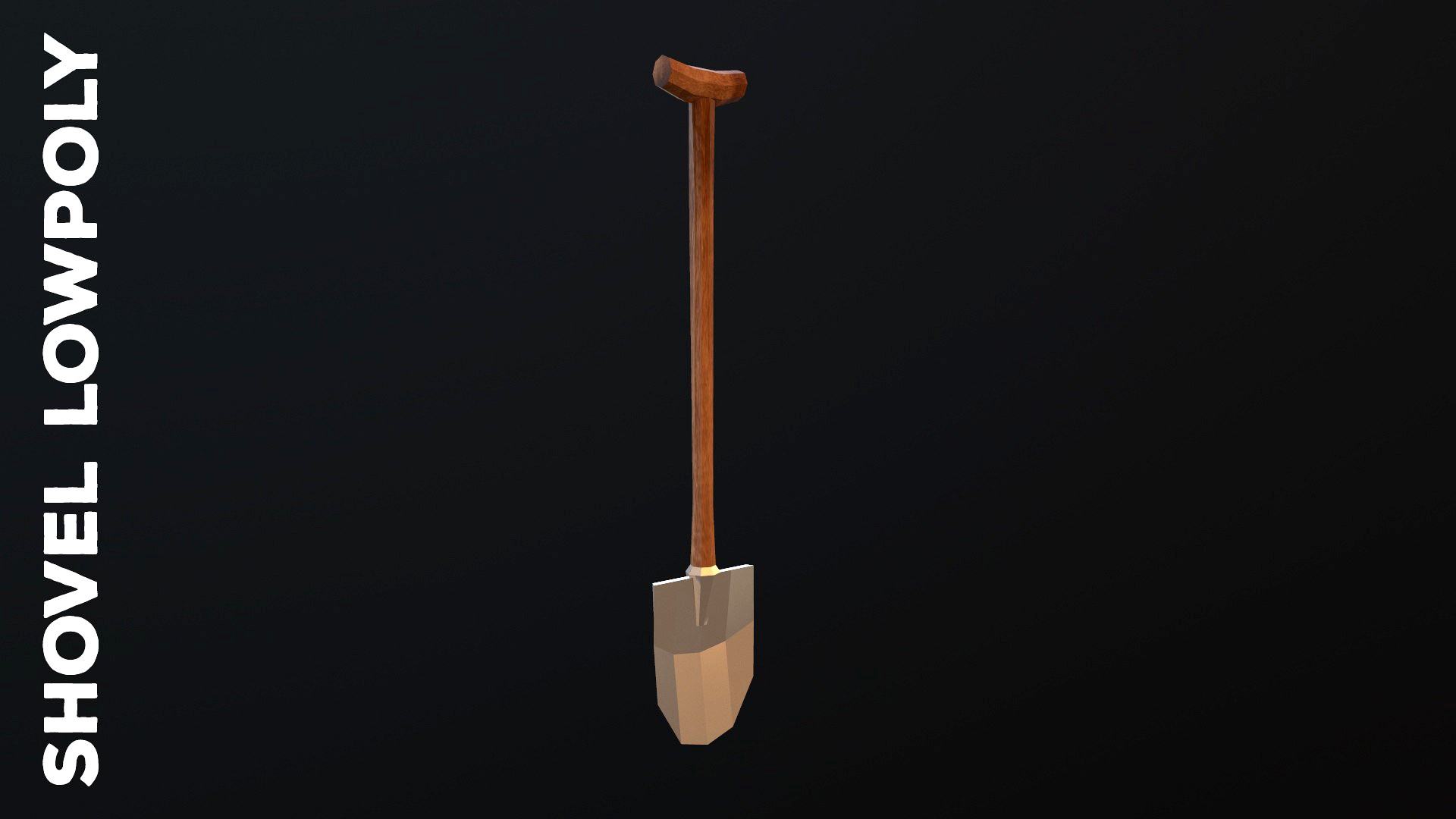 Shovel - lowpoly