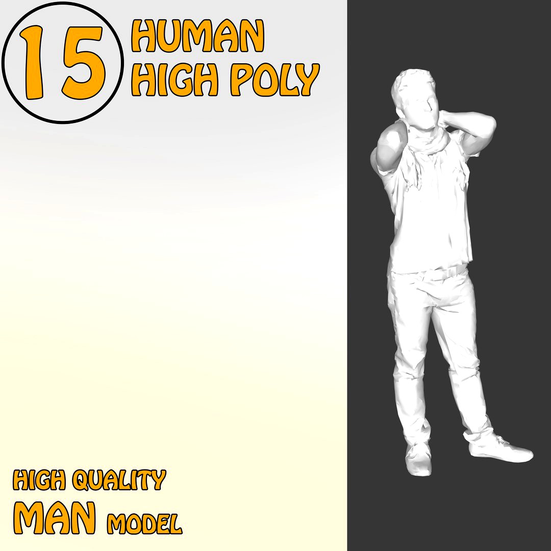 3D High Quality Human 15