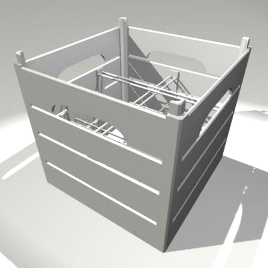 MILK CRATE - ANTIQUE (ca. 1920)