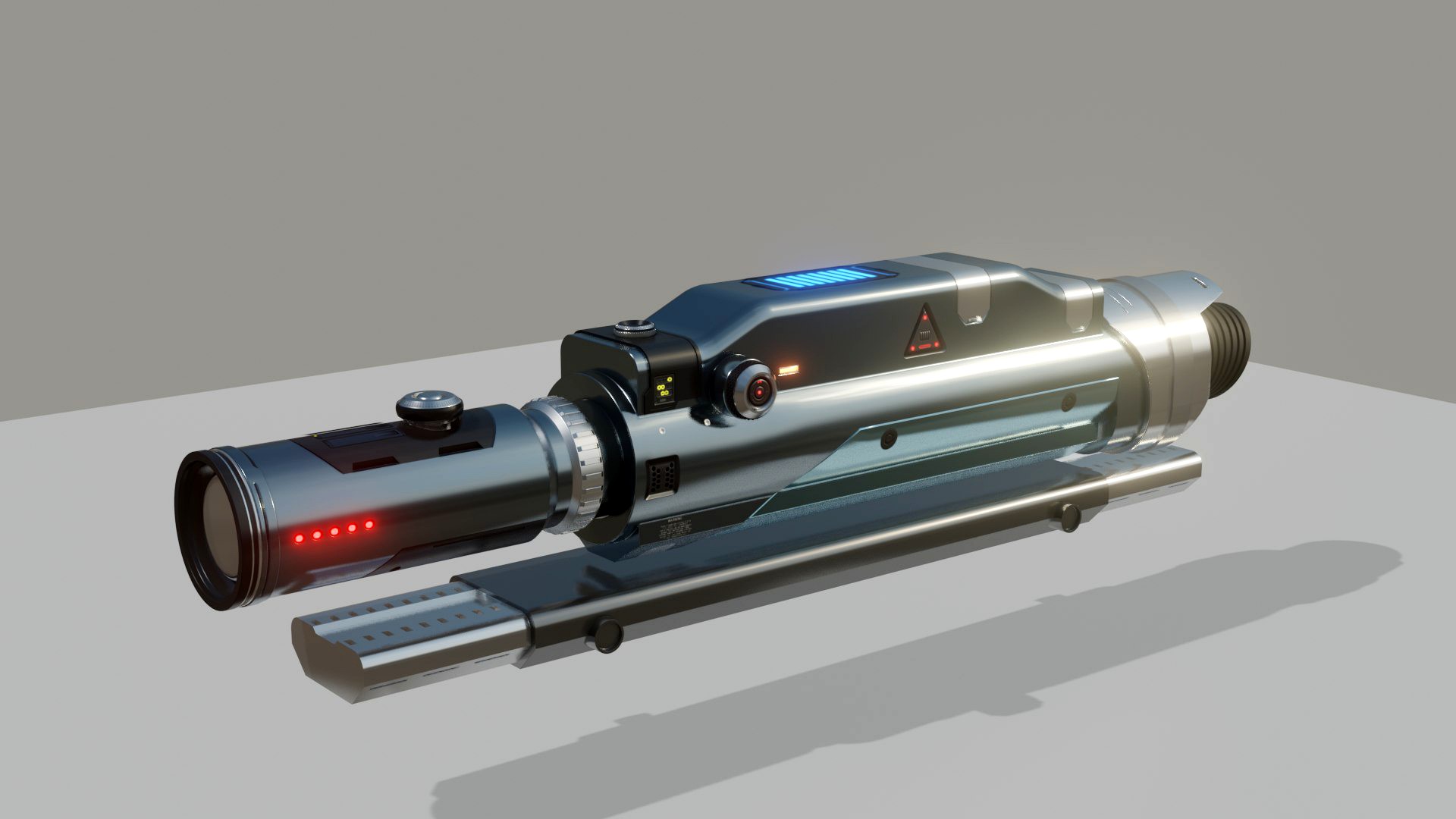 High poly Sci Fi Scope