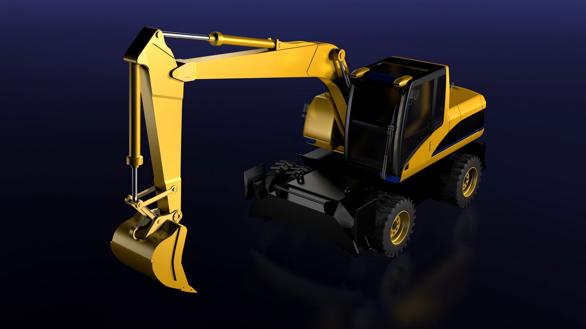 excavator mining