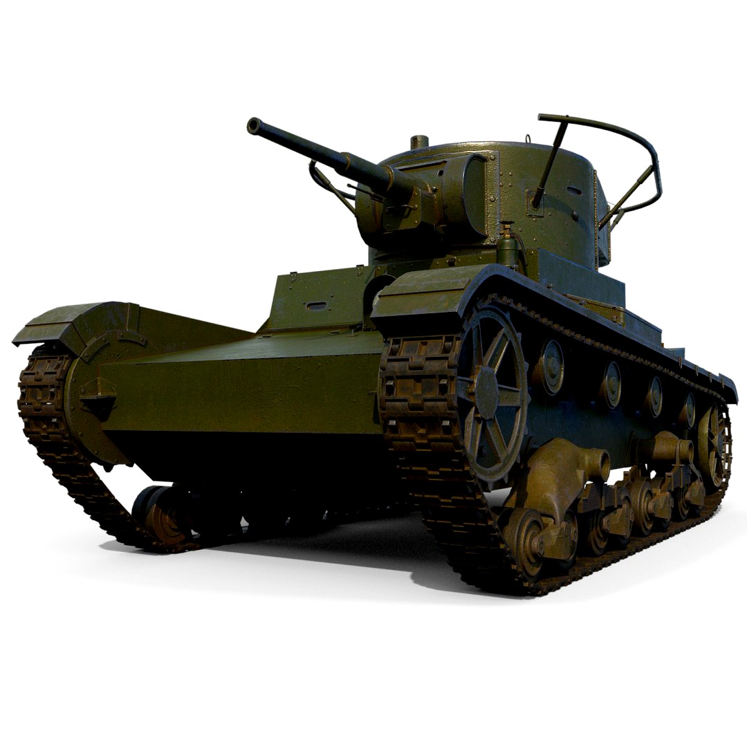 Low Poly T-26RT