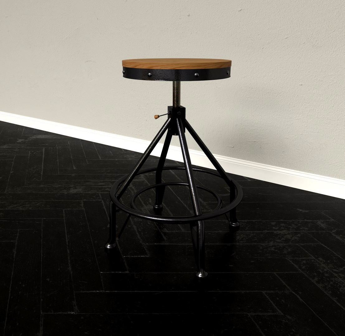 Adjustable Bar Stool