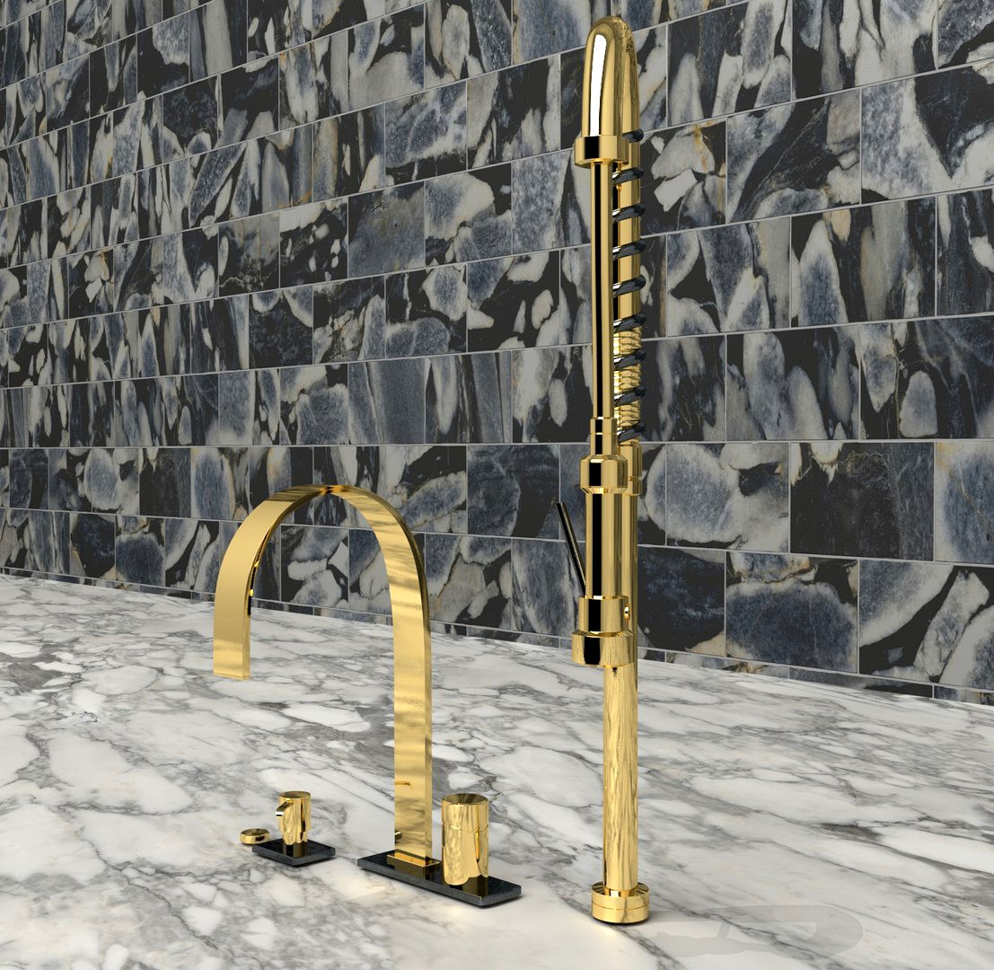 Gold Faucet