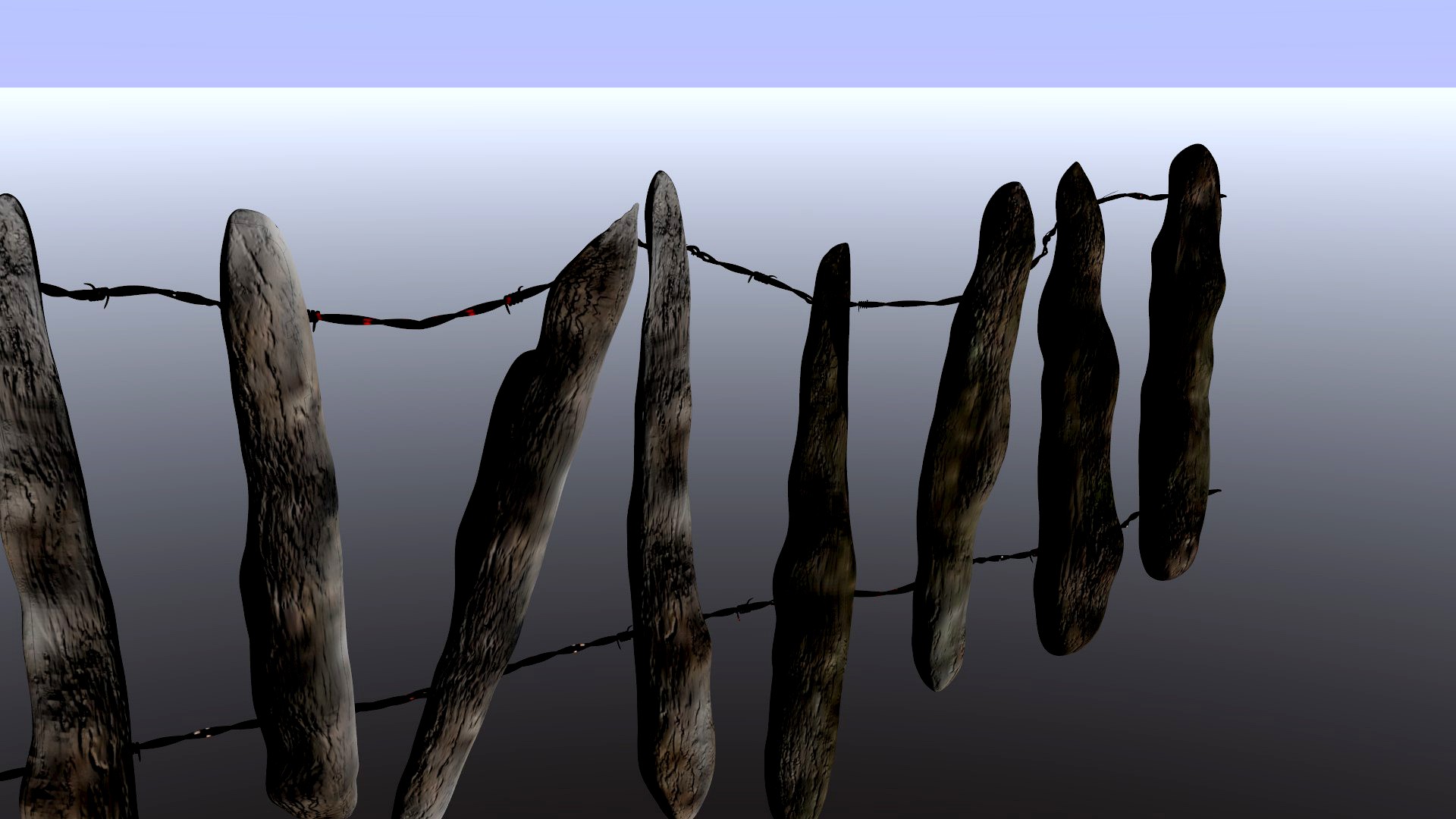 Tileable Graveyard Fence