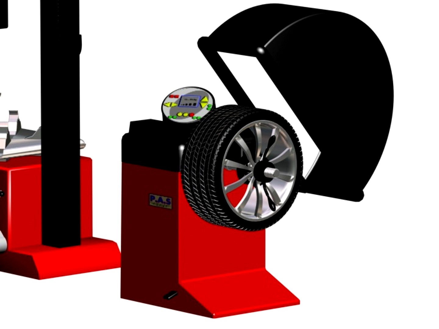 tire balance machine