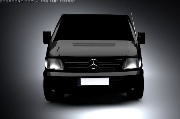 MercedesBenz Vito 3D Model