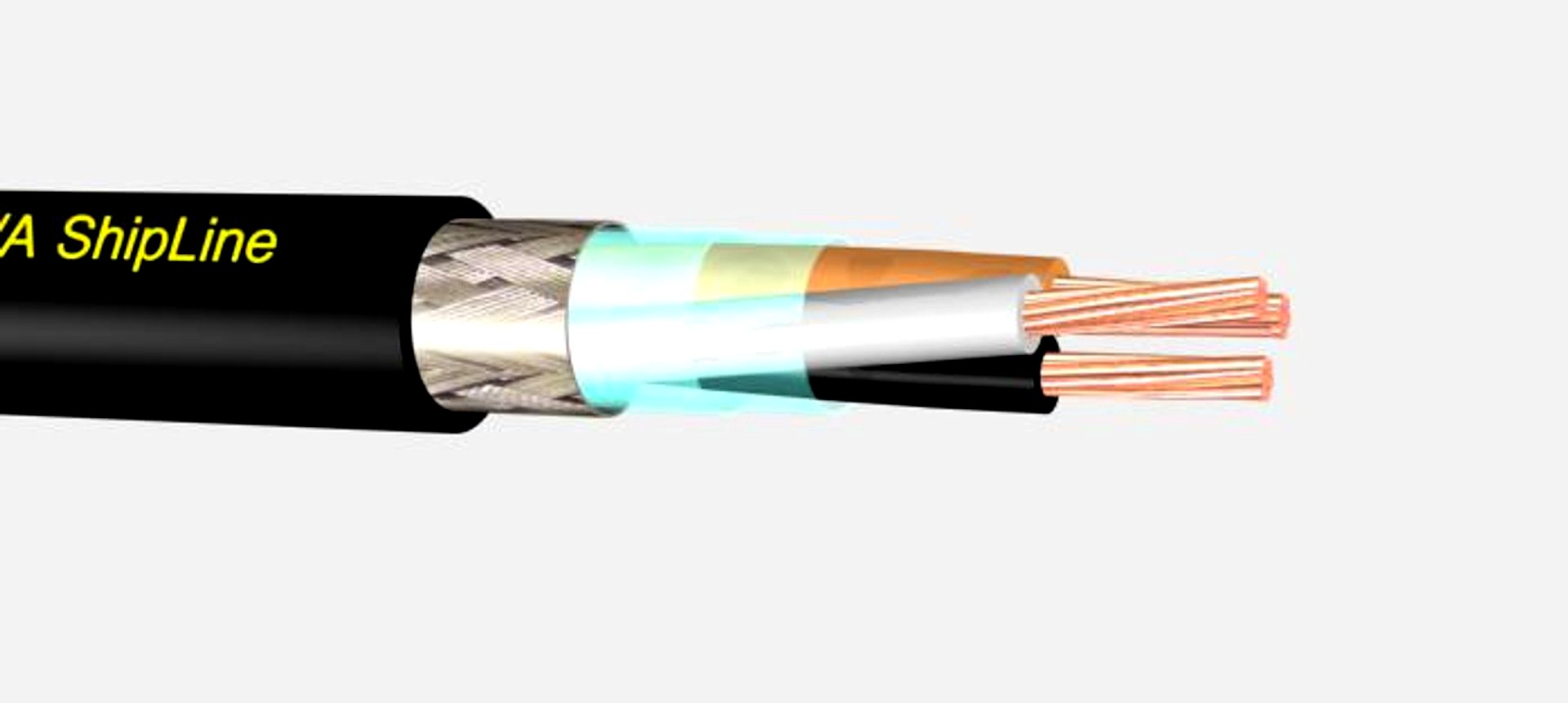 Shipline TXOI Power - OFF SHORE TXOI 3x2,5+2,5 mm2 IEC 60332-3A ShipLine.max