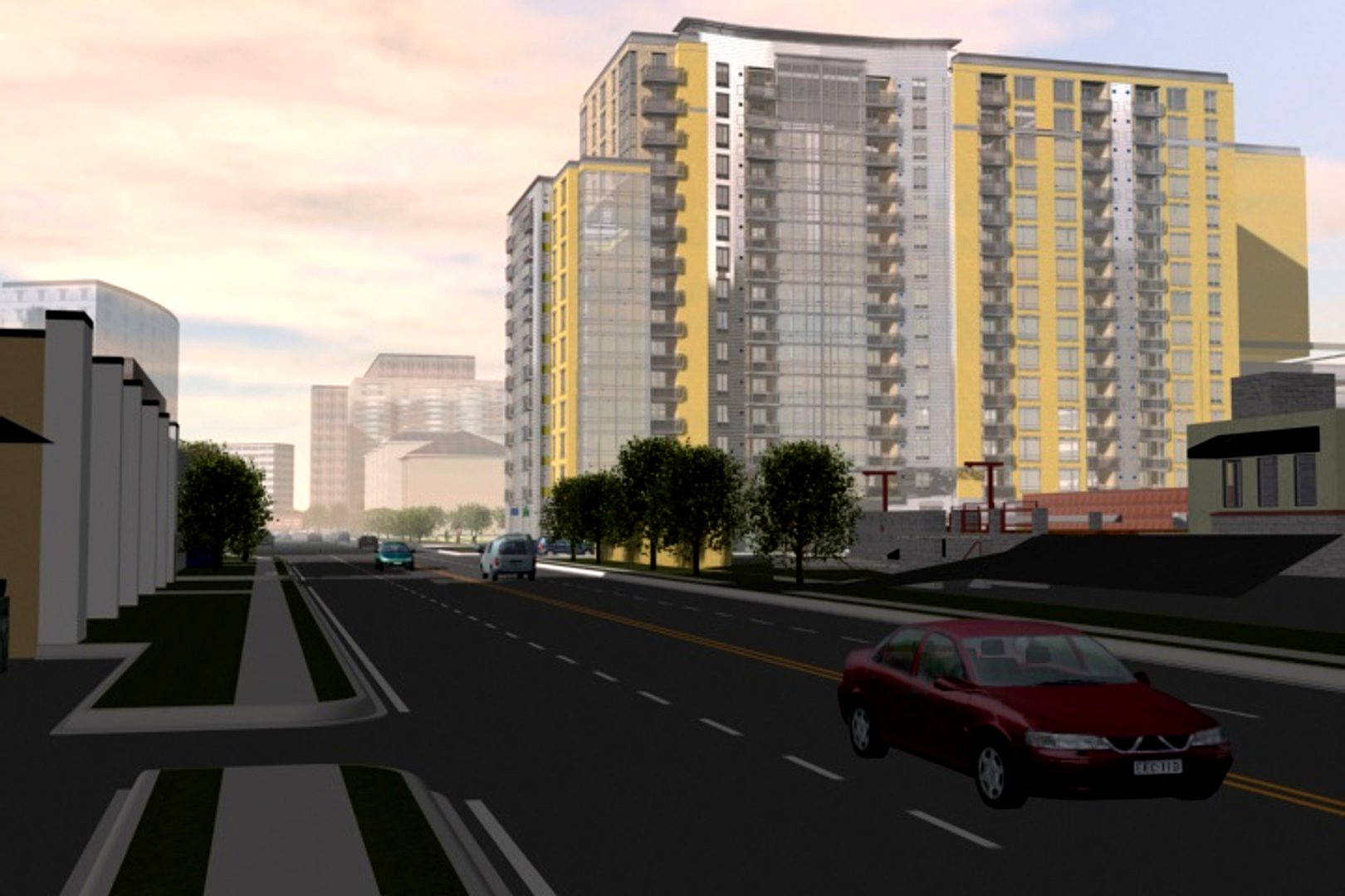 Mixed Use Boulevard