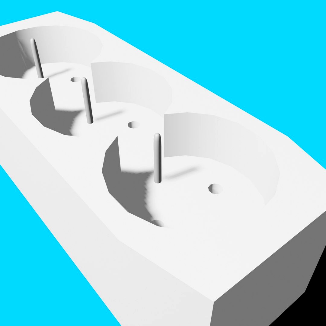 Low poly plug
