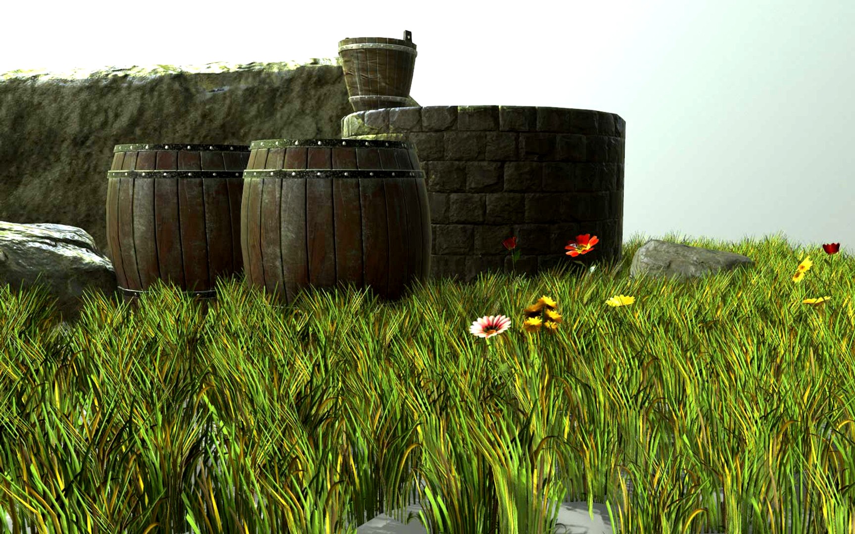 Small Environment Game Assets