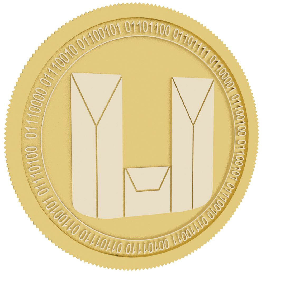 Uquid Coin gold coin