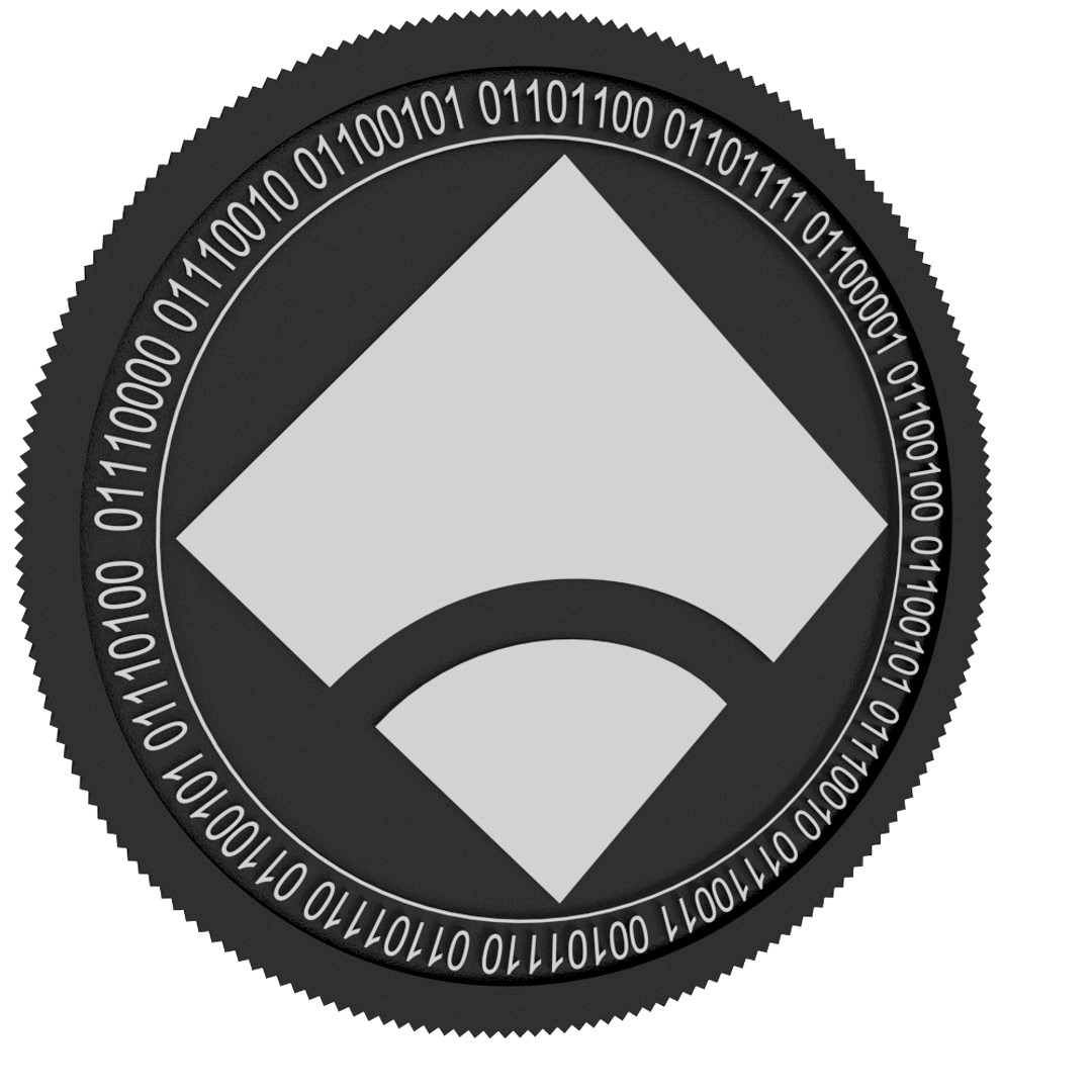 MyBit Token black coin