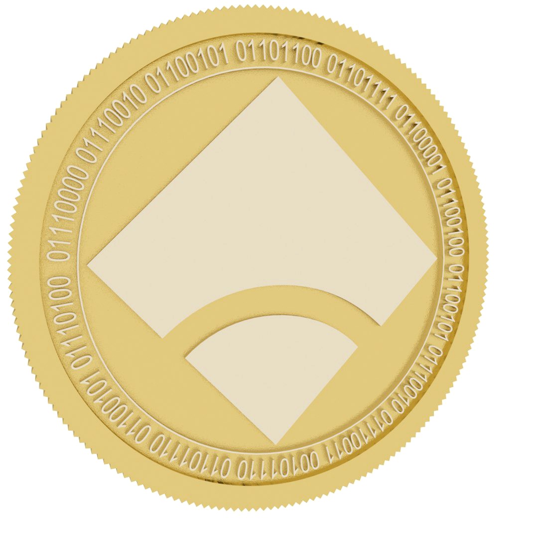 MyBit Token gold coin