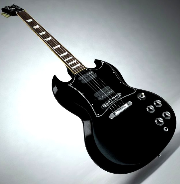 Gibson SG Standard 3D Model