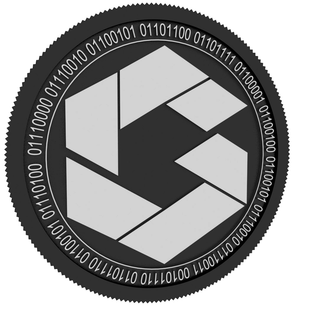 Giant GIC black coin