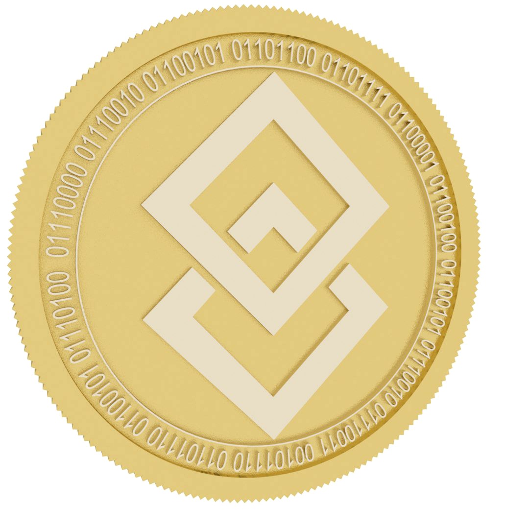 DEXA COIN gold coin