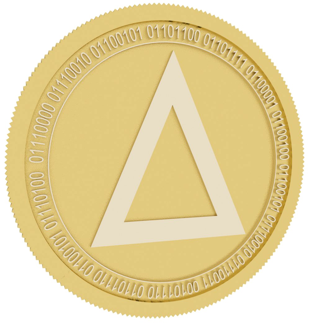 SALT gold coin