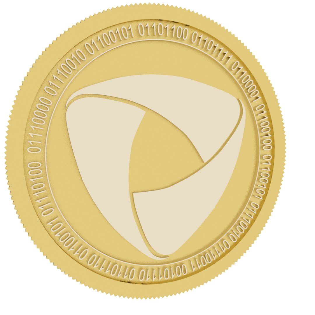 Pivot Token gold coin