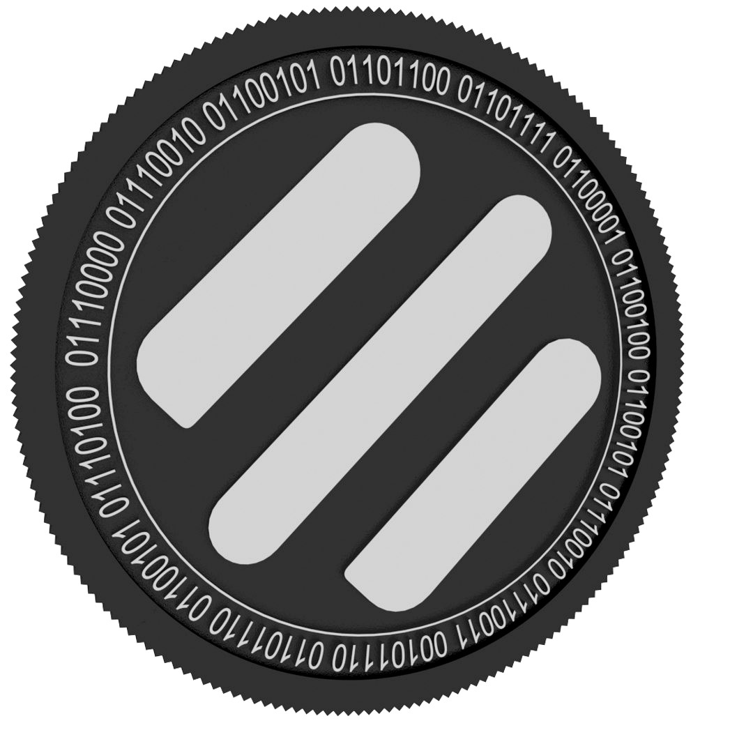 Eterbase Coin black coin