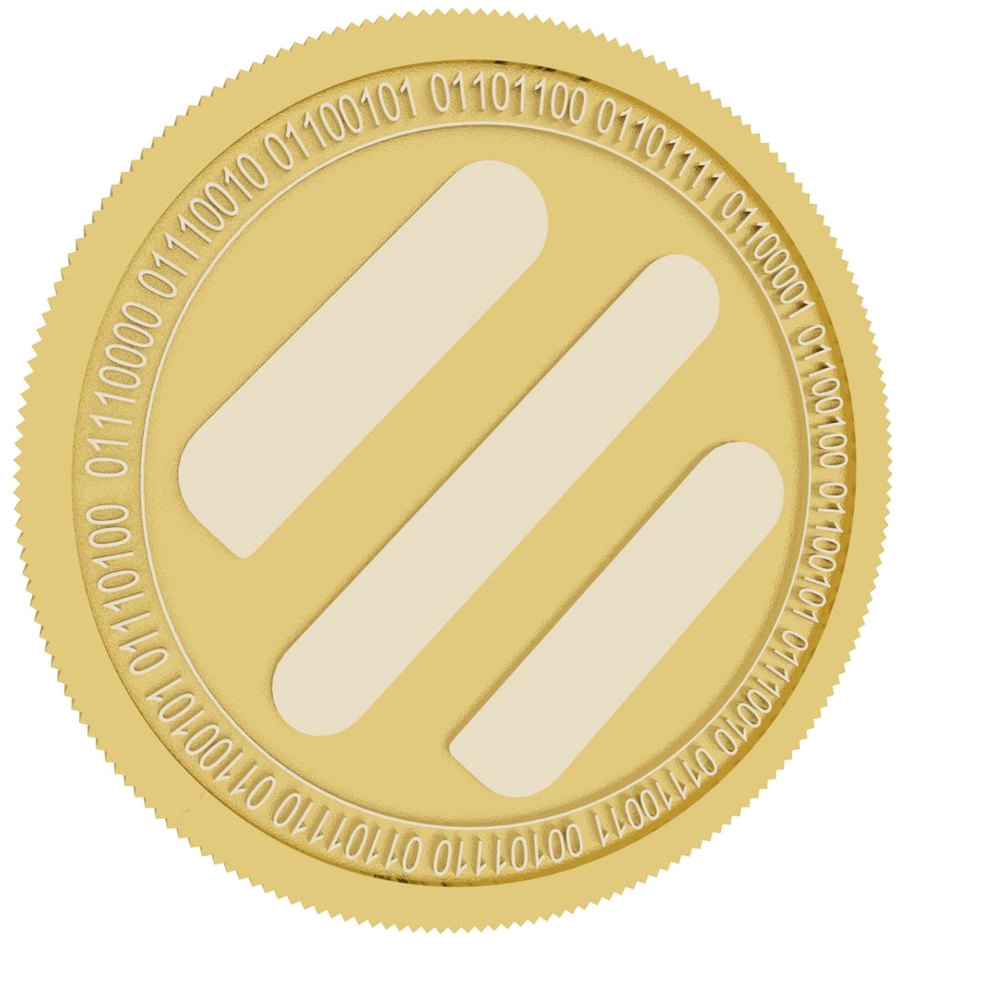 Eterbase Coin gold coin