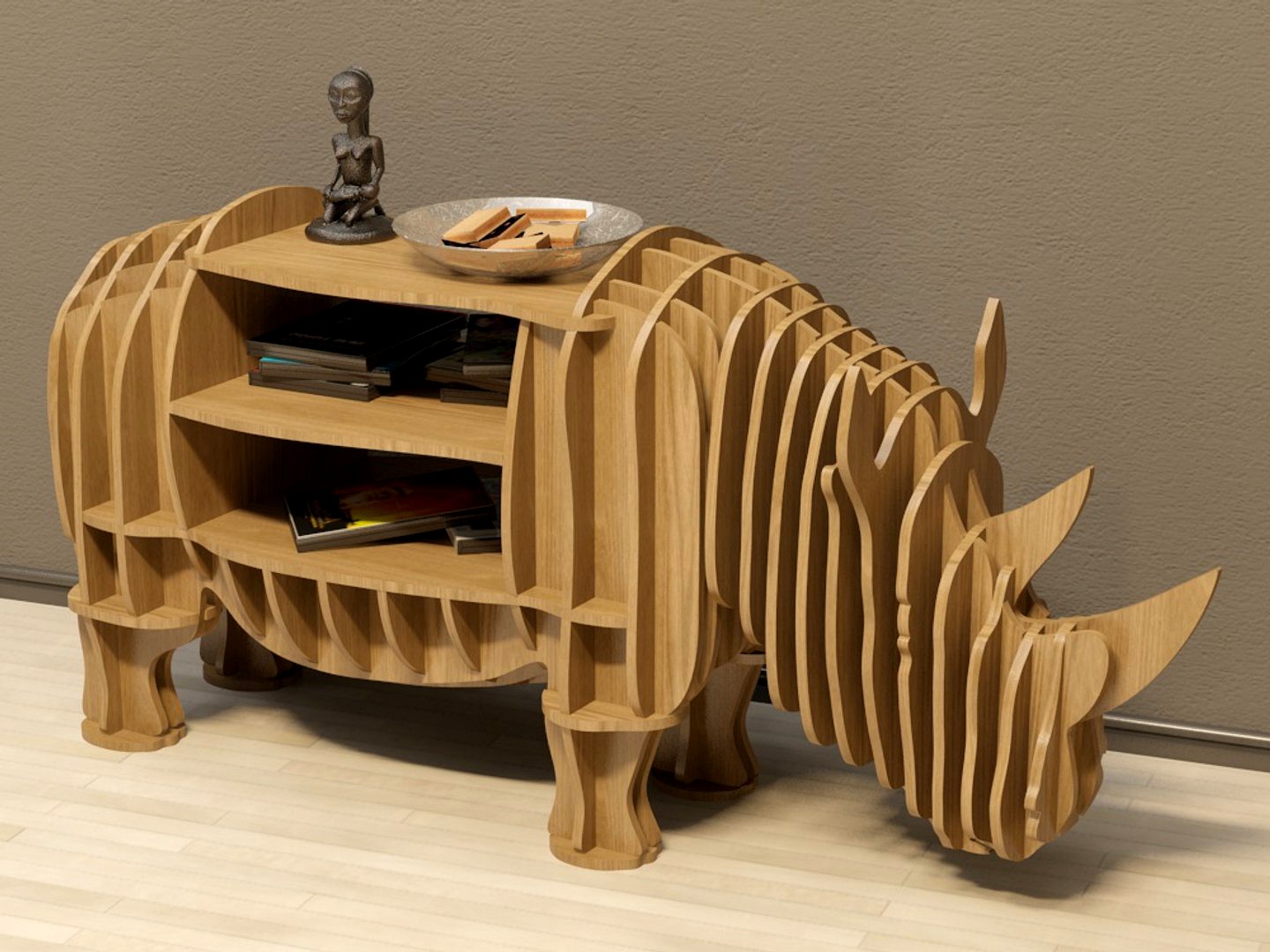 Cofee table rhino