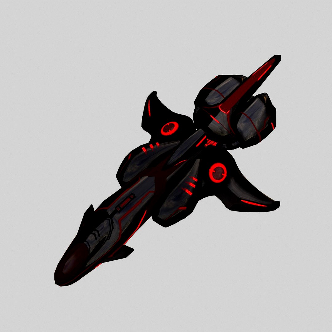 spaceship scout black