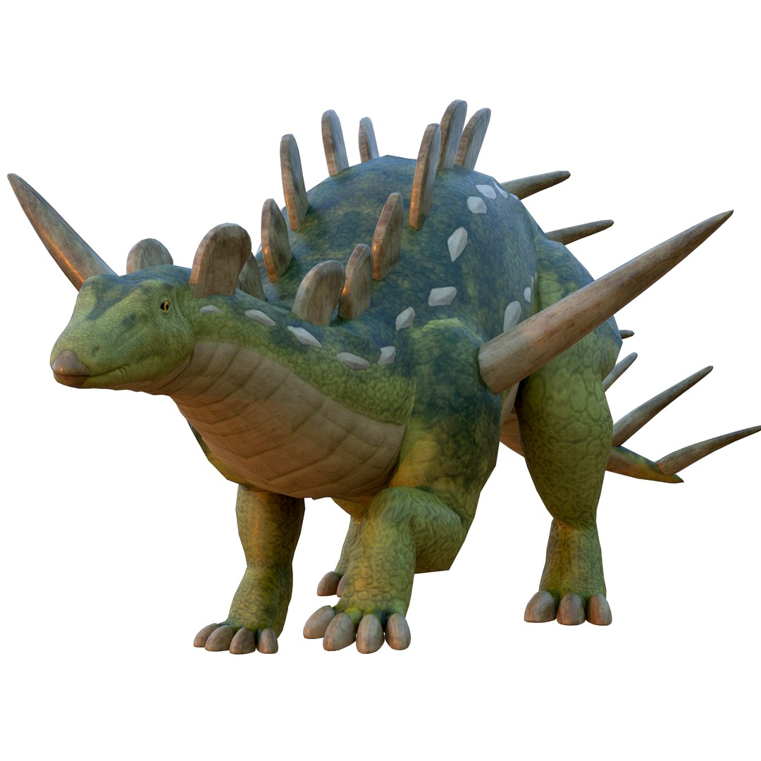 Kentrosaurus Rigged
