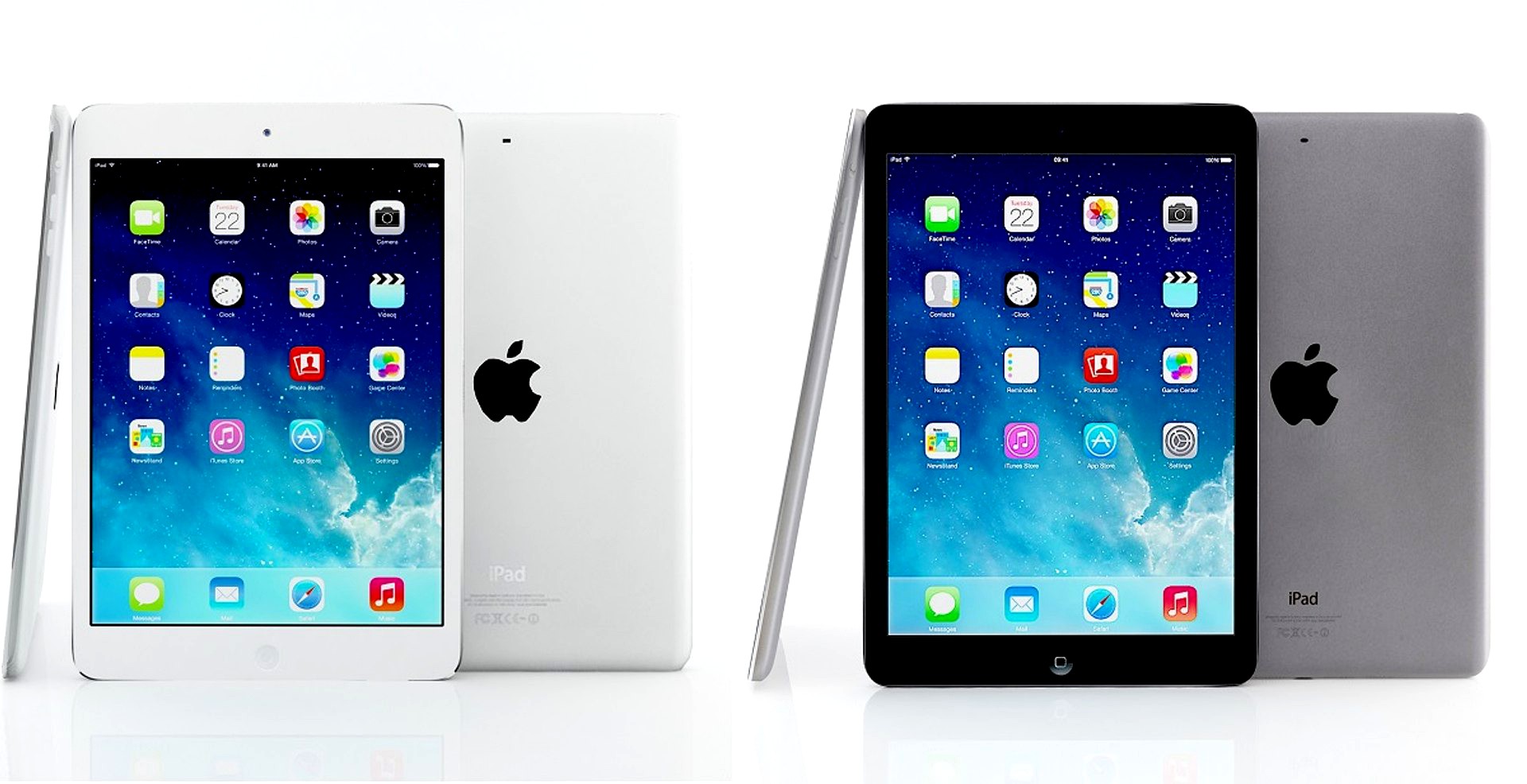 Apple iPad Air & Mini 2 Silver/Space gray