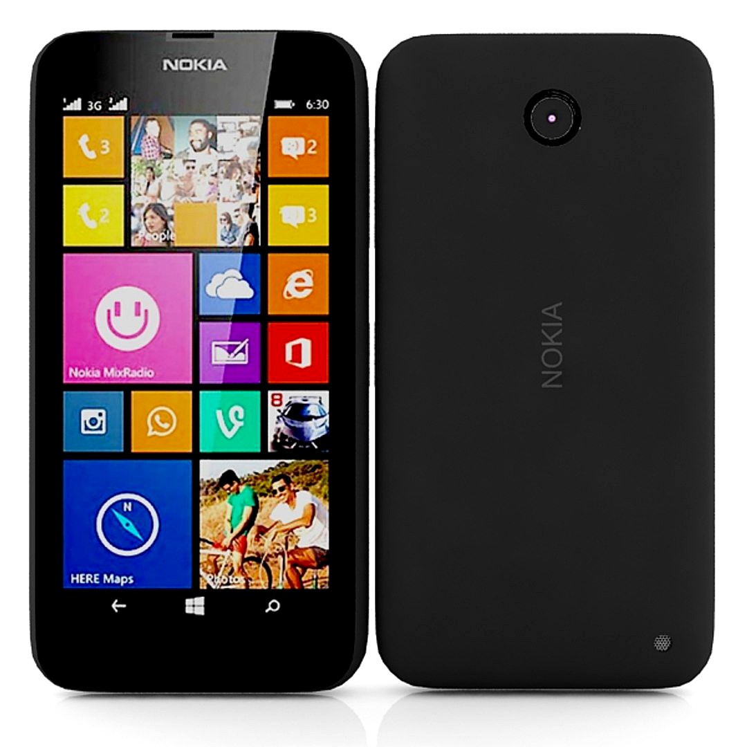 Nokia Lumia 630 / 635 Dual SIM Black