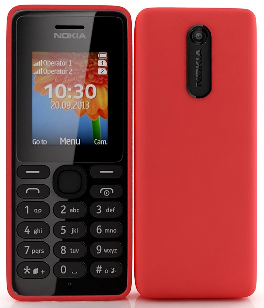 Nokia 108 Dual SIM Red