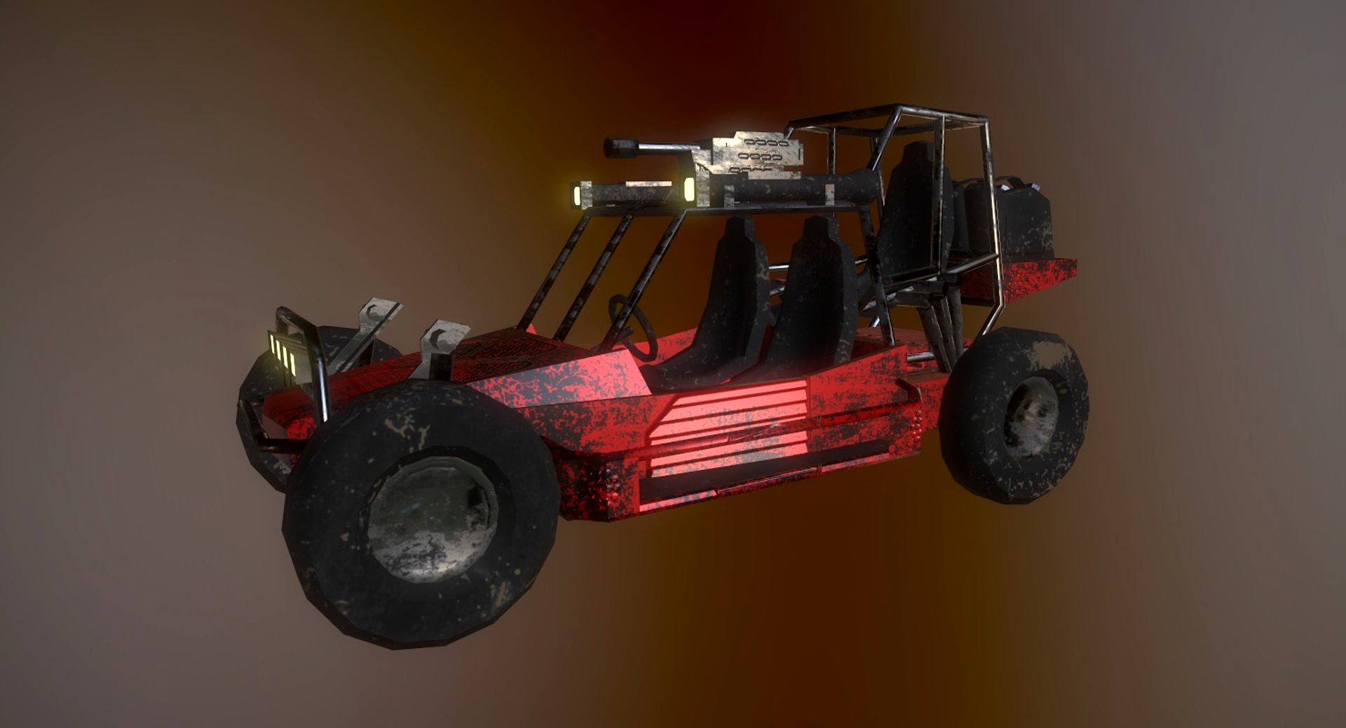 Buggy Low Poly