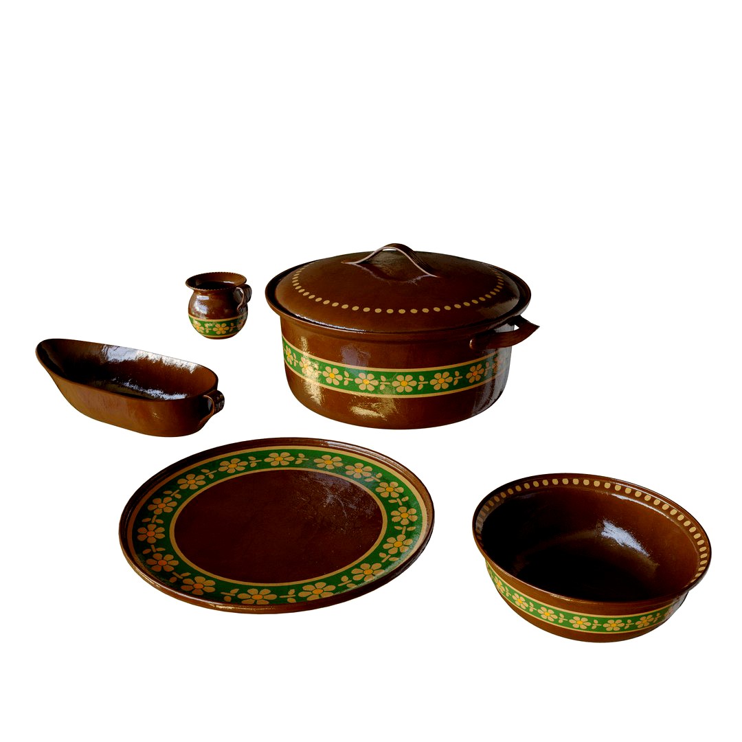 Crockery plates