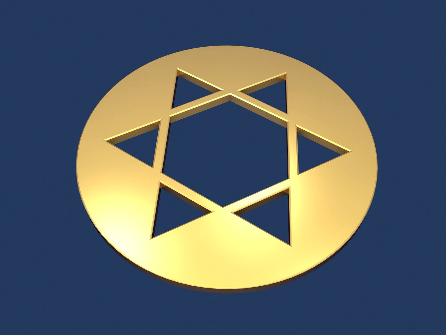 Star of David Medallion