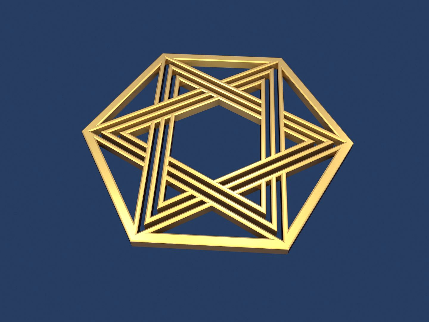 Star of David Hexagon