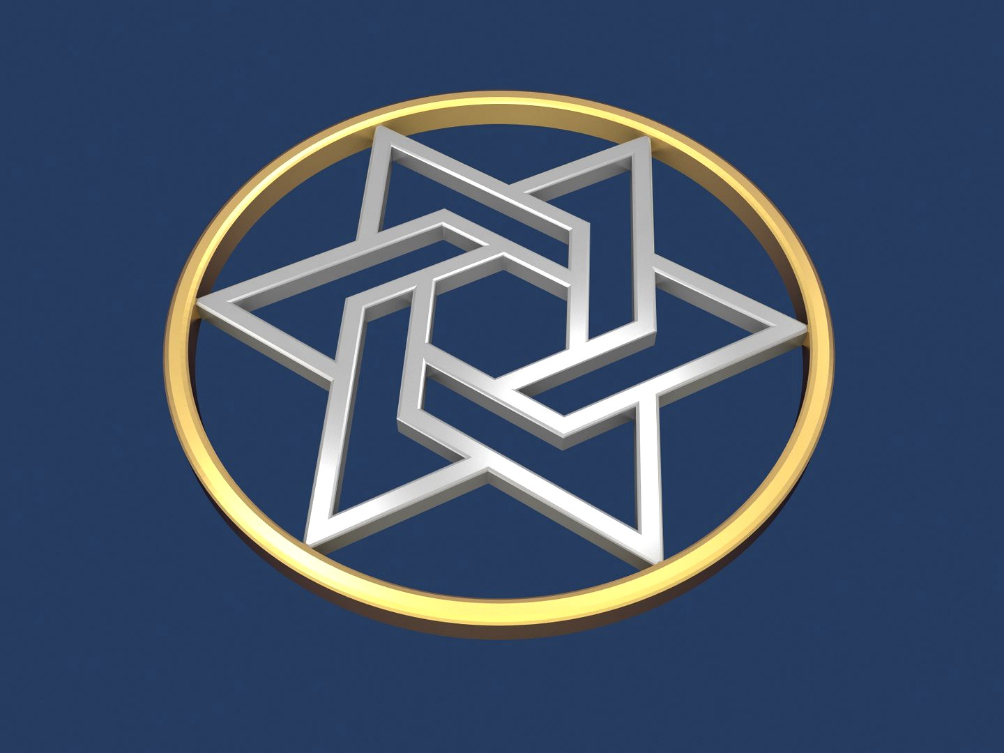 Star of David Circle