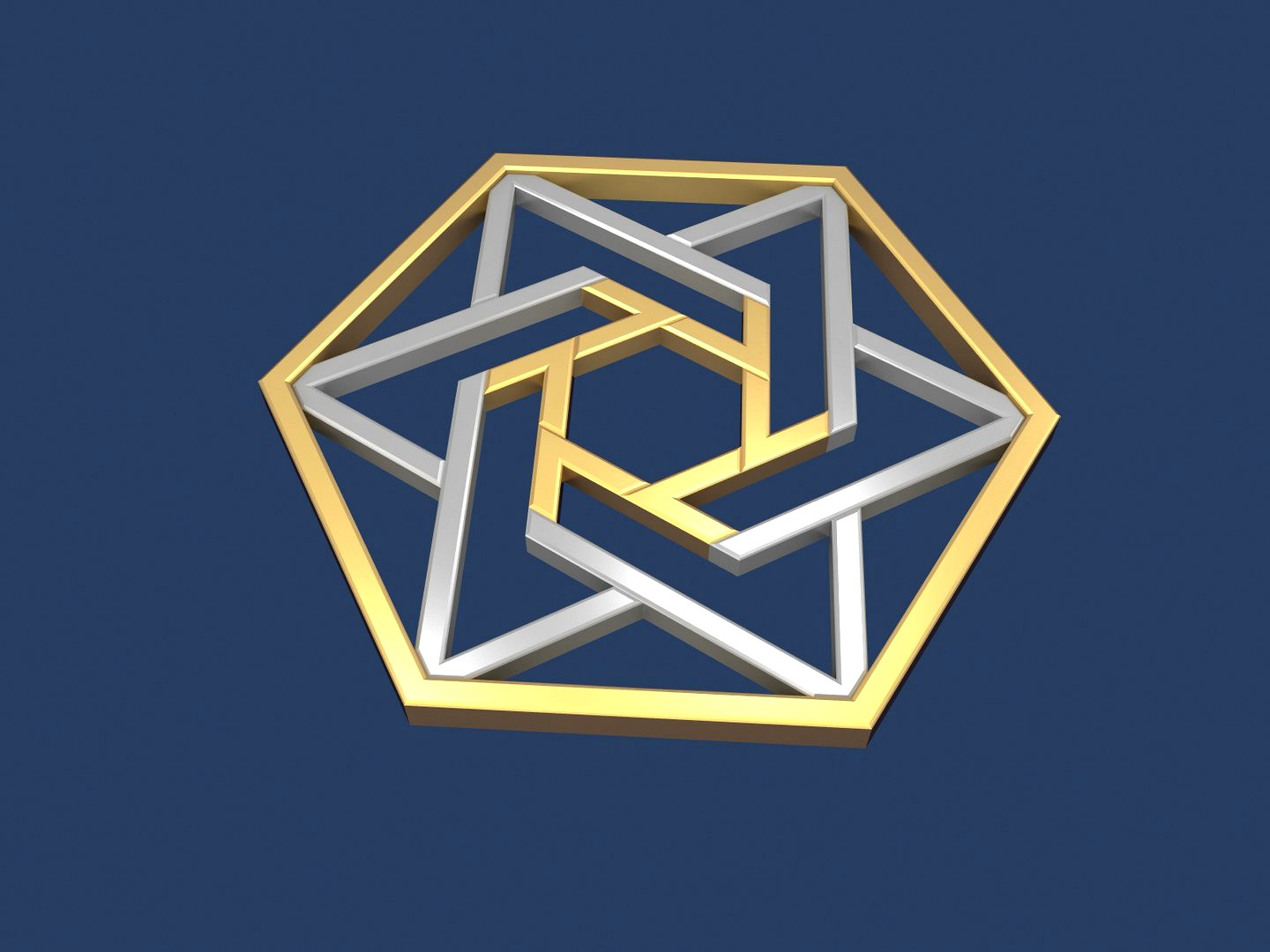 Star of David Hexagon