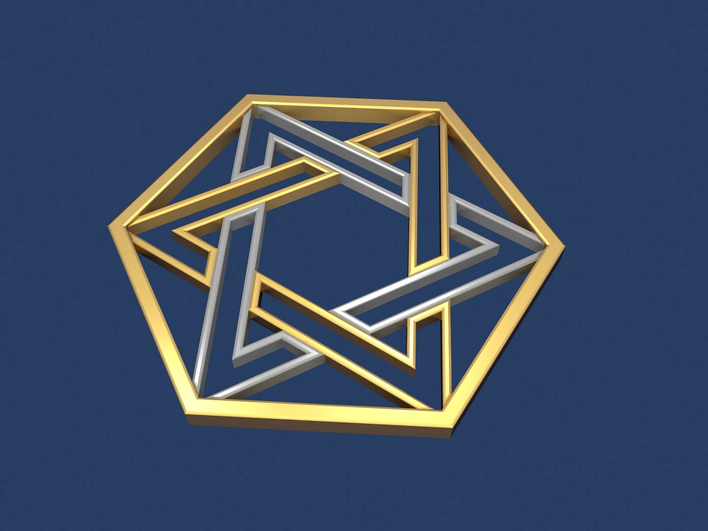 Star of David Hexagon