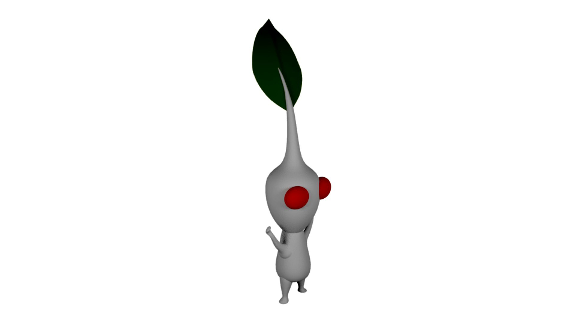 White Pikmin Leaf