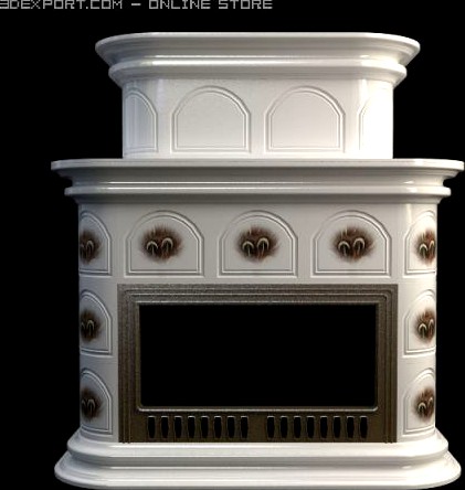 Fireplace 3 3D Model