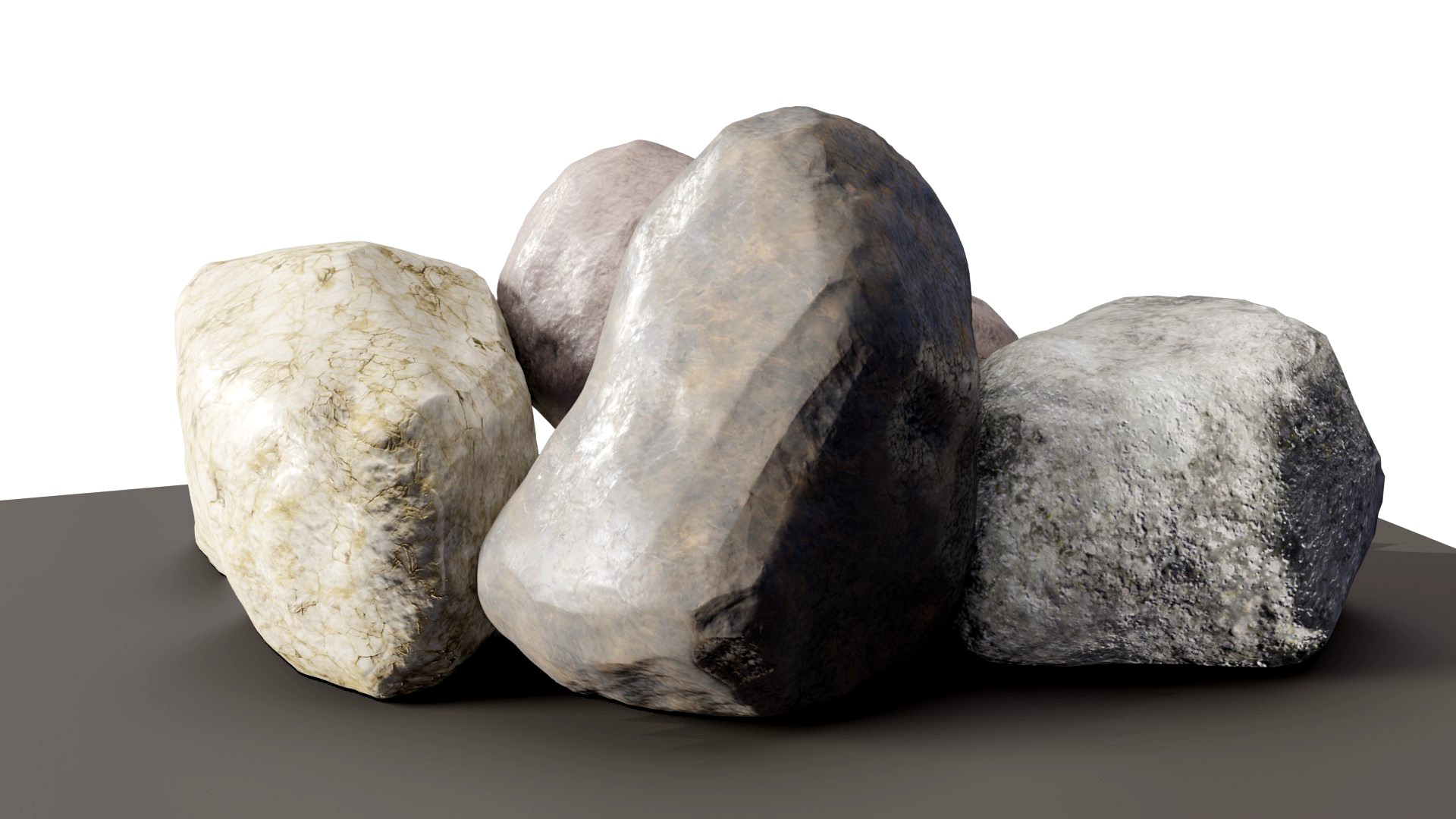 Rocks Pack low poly