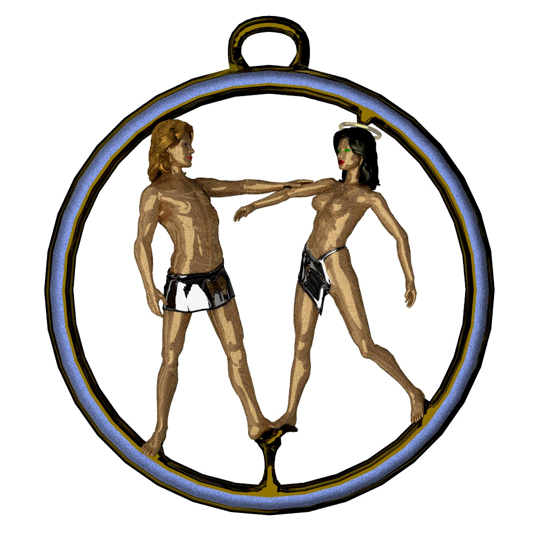 Gemini Zodiac Sign Model