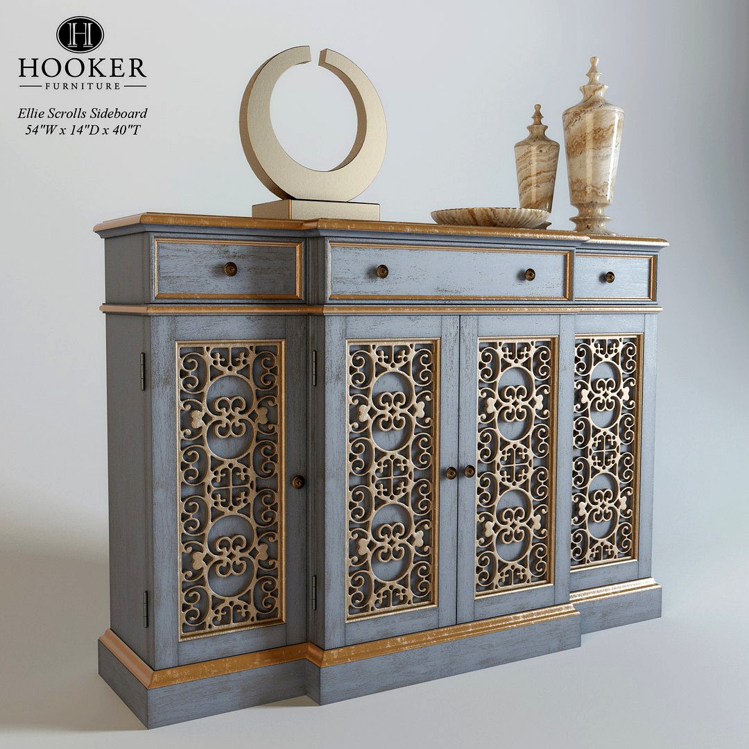 Ellie Scrolls Sideboard