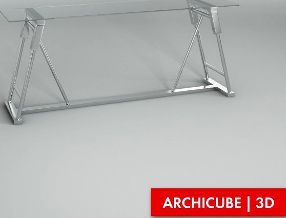 Console Table 012 3D Model