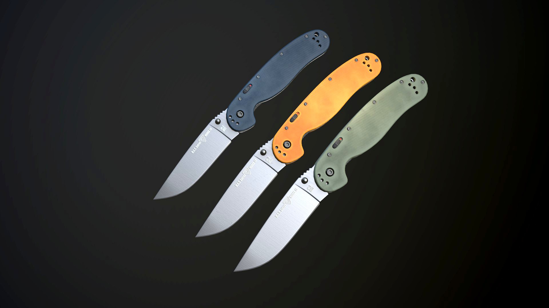 Clasp knives rat vol pack