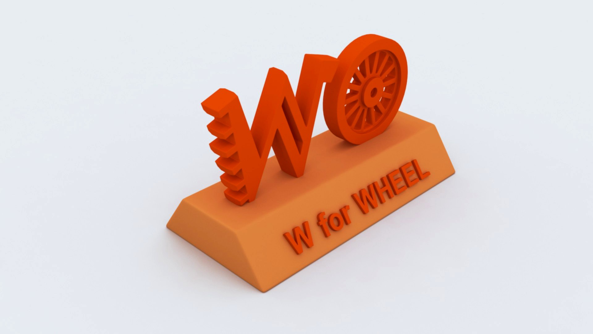 W for Wheel