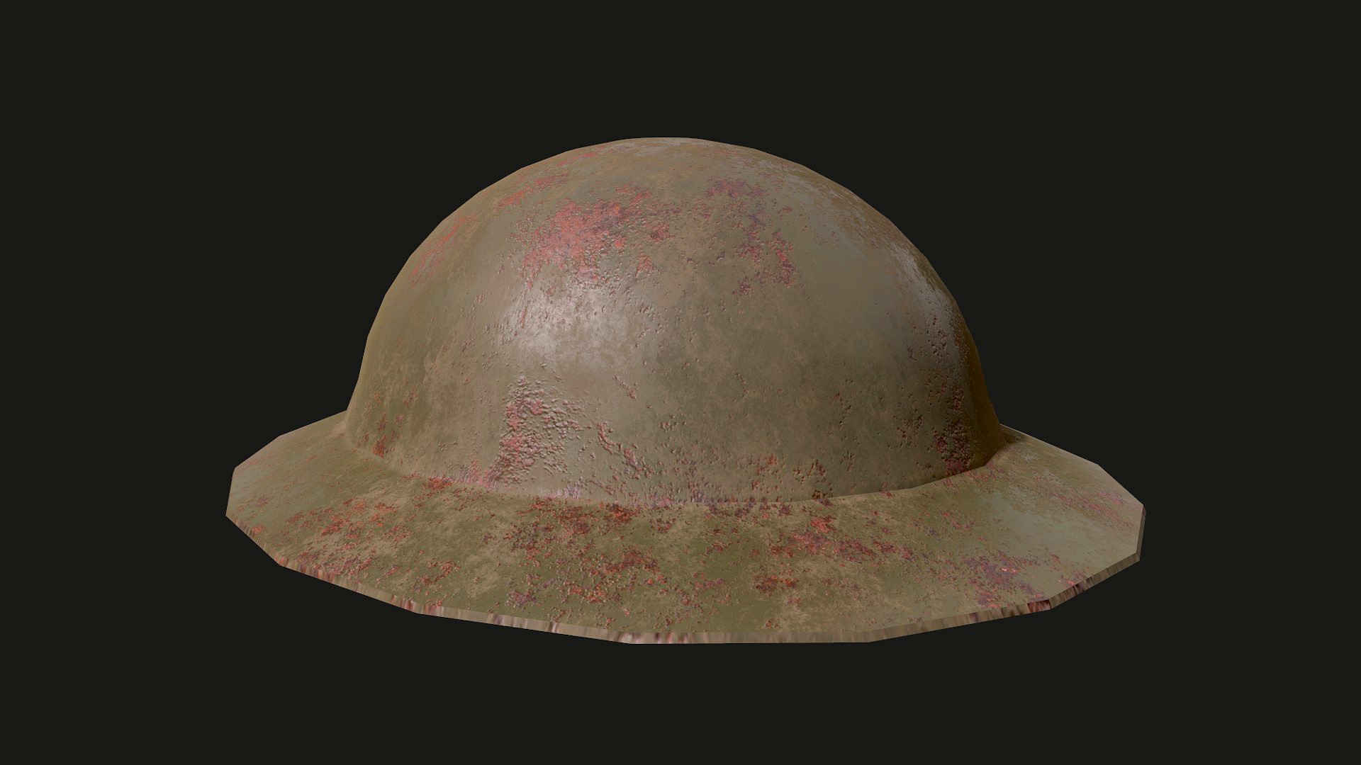 WW1 WWI British Brodie Helmet PBR